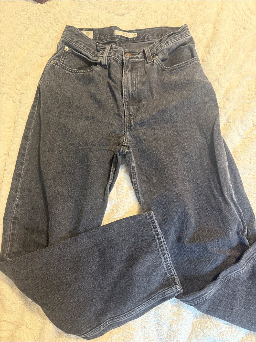 Levi's Women's Straight-Leg Jeans - Faded Black